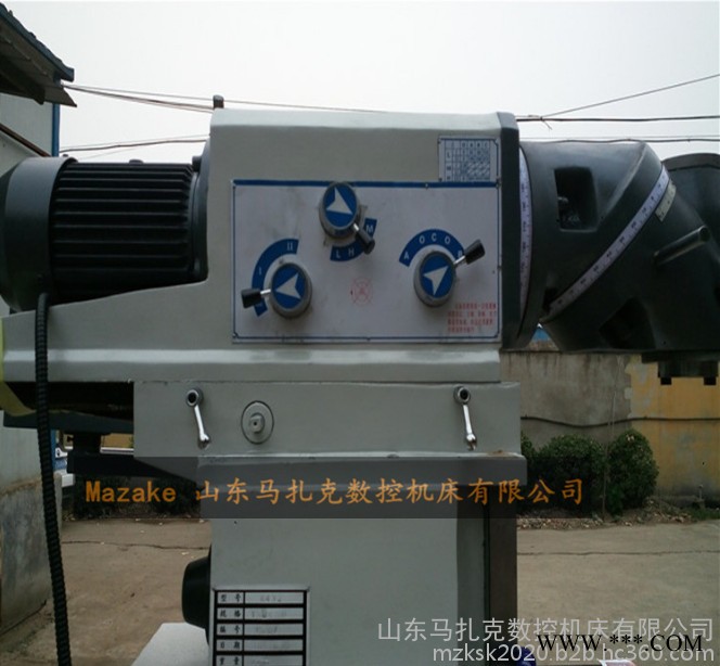 马扎克萬能回转头铣床X6432 升降台铣床 立卧两用铣床 数显铣床质保三年图4
