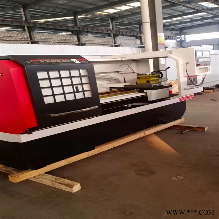 CK6150数控车床 导轨高频淬火整体床身 全自动6150硬轨数控车床 广速车床厂家图3