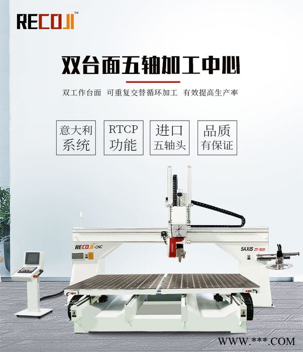 锐业锋五轴联动数控机床 欧式家具五轴加工中心 五轴数控机床图5
