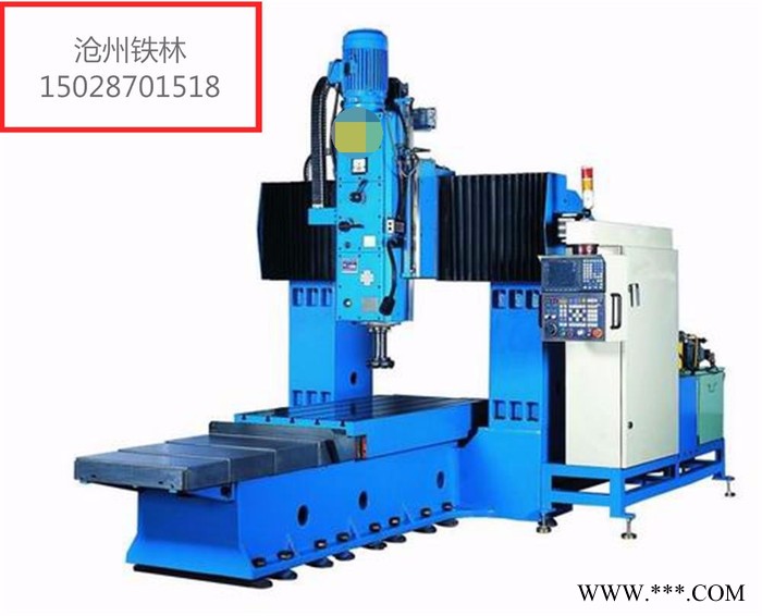 小型数控龙门铣床 龙门钻铣床 沧州铁林zxk3010数控机床 龙门加工中心 河北沧州机床厂家设备图3