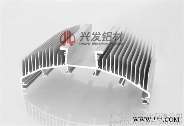 厂家直供兴发牌大型数控机床专用平板插片式散热器铝型材图2