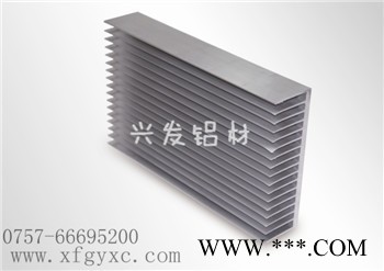 厂家直供兴发牌大型数控机床专用平板插片式散热器铝型材图6