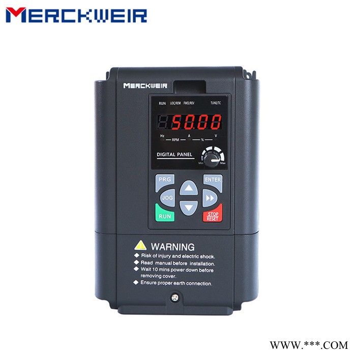 默克韦尔数控机床高防护变频器厂家380V/1.5KW变频器货源质量保障重载容量工业级配置，自带内置制动单元，寿命长图3