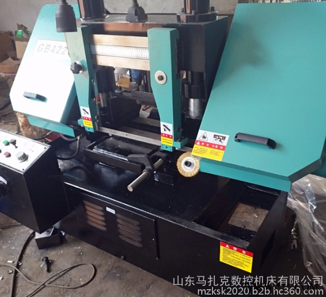 马扎克数控机床生产厂家 GB4228带锯床 液压加紧 无级变速主轴转动 自动送料图5