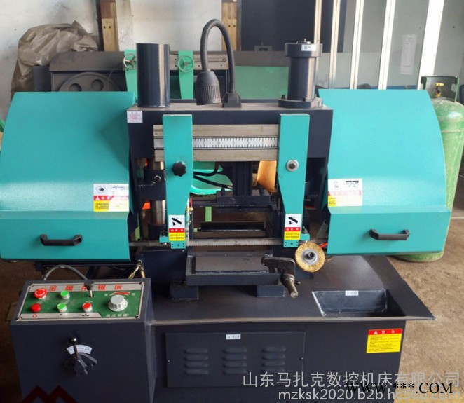 马扎克数控机床生产厂家 GB4228带锯床 液压加紧 无级变速主轴转动 自动送料图2