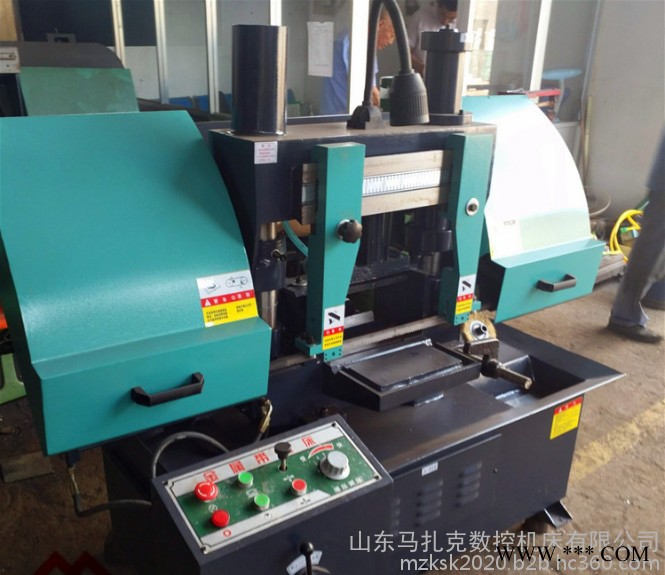 马扎克数控机床生产厂家 GB4228带锯床 液压加紧 无级变速主轴转动 自动送料图3