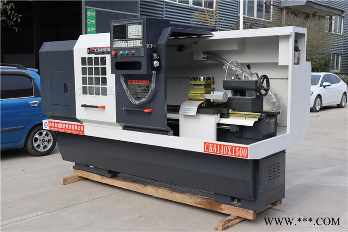 华中台旭CK6140-1500数控车床厂家 CK6140经济型数控车床价格 手动两档卧式数控车床齿轮箱传动 主轴孔径52图2