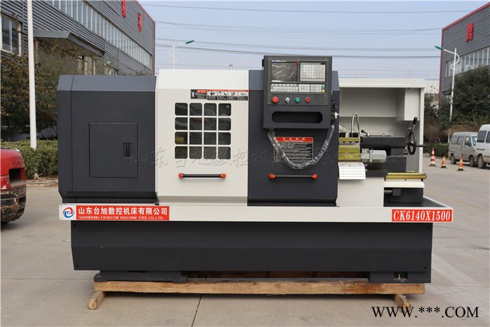 华中台旭CK6140-1500数控车床厂家 CK6140经济型数控车床价格 手动两档卧式数控车床齿轮箱传动 主轴孔径52图3