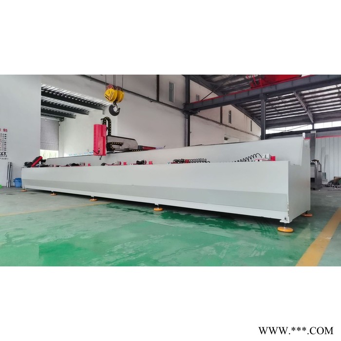 威格特  高速铝型材加工中心 三轴线轨数控双头钻铣床 铝型材钻铣床图7