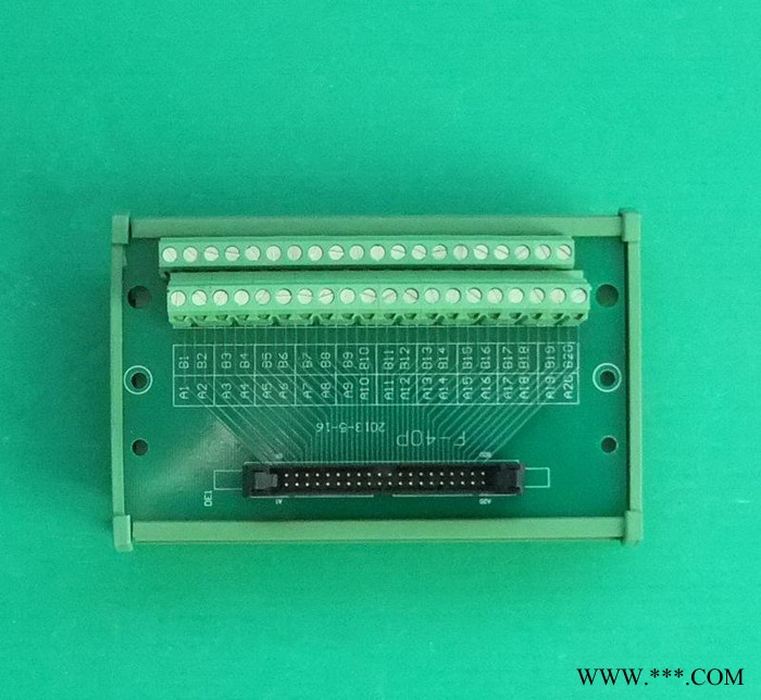 三菱MITSUBISH分线器、40芯PLC线器、数控机床分线器、ZK-F40P图2