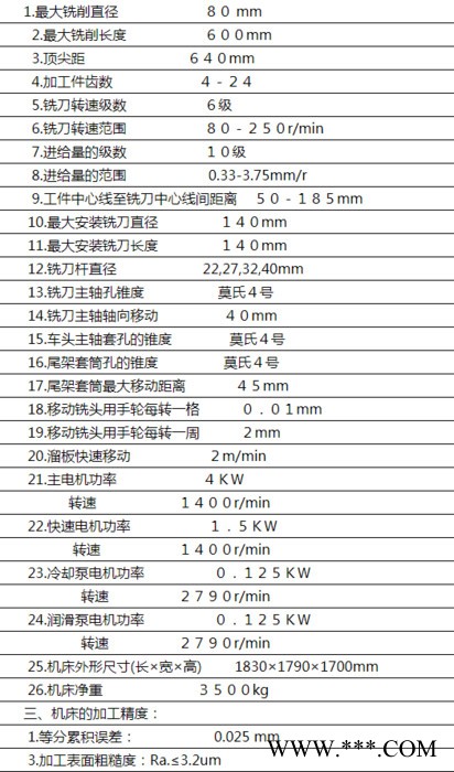 机械厂急售二手Y631K花键轴铣床二手花键轴铣二手铣床图2