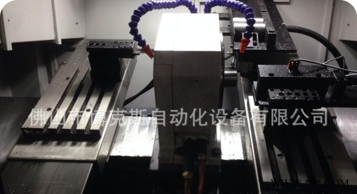 直销斜床身排刀数控车床 自动上下料数控双头数控车床  **图3