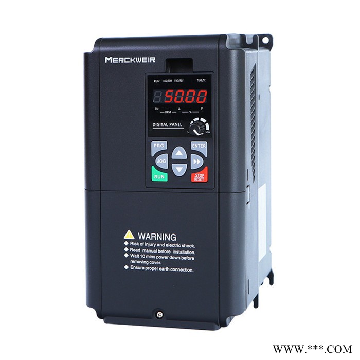 默克韦尔MK300J系列数控机床变频器380V/5.5KW高防护专用变频器厂家,货源质量保障,重载容量,标配内置制动单元图3