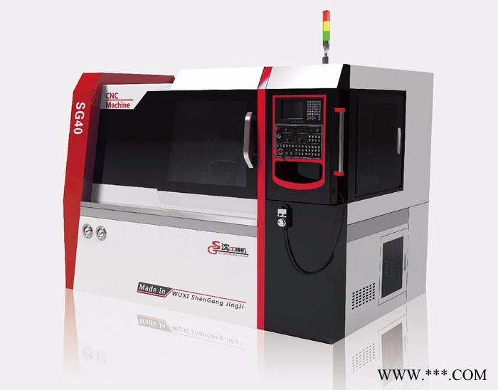 SG40线轨车床 五金加工高精密数控车床 **图2