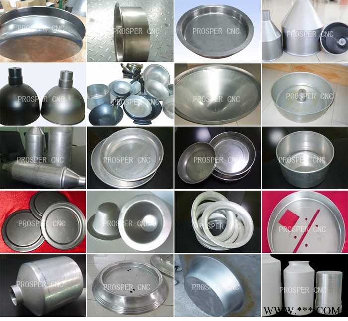 博赛PS-CNCXY数控机床 数控旋压机床 旋压加工 灯罩 反光杯 轮毂旋压 风机风口旋压 炒锅旋压加工图2