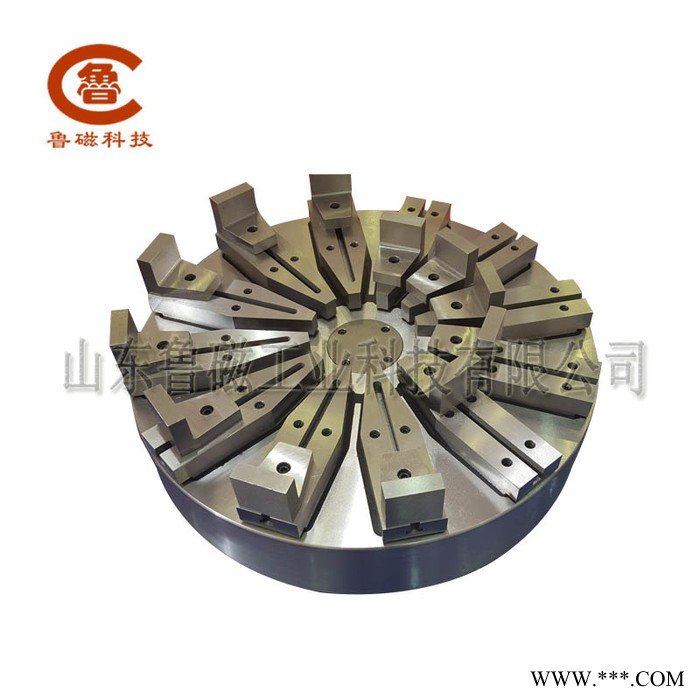 山东鲁磁X61-500 立车用电永磁吸盘车床用图2