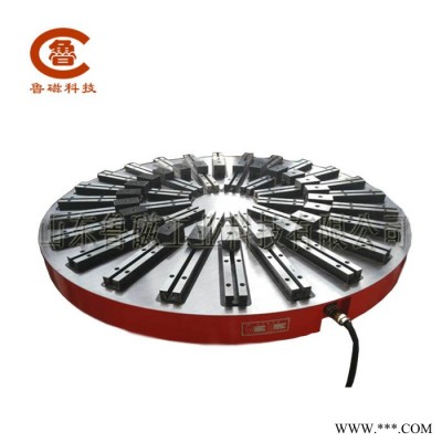 山东鲁磁X61-500 立车用电永磁吸盘车床用