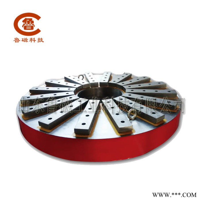 山东鲁磁X61-500 立车用电永磁吸盘车床用图3