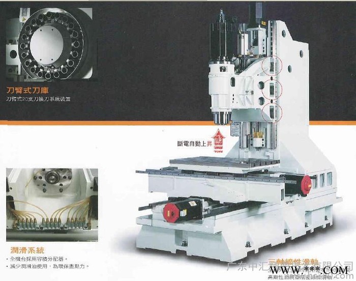 台湾产CHAMP常准CMV-6系列立式模具高速加工中心(数控加工中心/数控铣床)图2