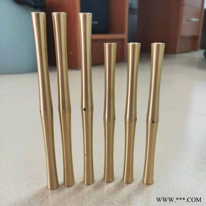 腾辉金属材料  H62/H65黄铜管 空心毛细薄厚壁铜管 精密零切割 走芯机加工CNC数控车床铣床加工 开槽打孔攻丝车牙图2