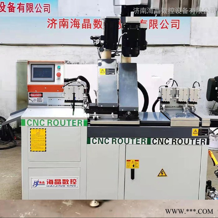 海晶切铝锯铝条切割机铝型材数控切割锯全自动切铝机铝型材仿形铣床非标定制图2
