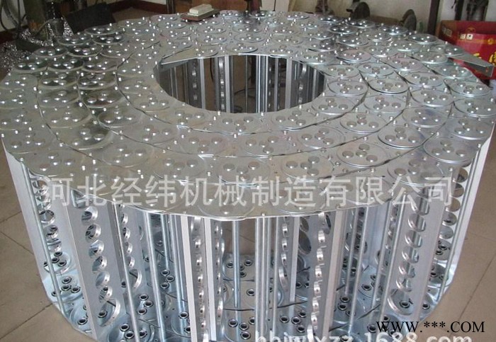 新型数控机床拖链 钢制拖链 沧州坦克链规格图3