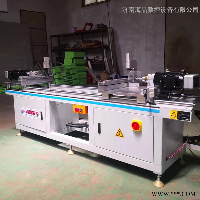 海晶45度切铝锯光伏角码切割机铝型材数控切割锯自动切铝锯铝型材仿形铣床非标定制图3