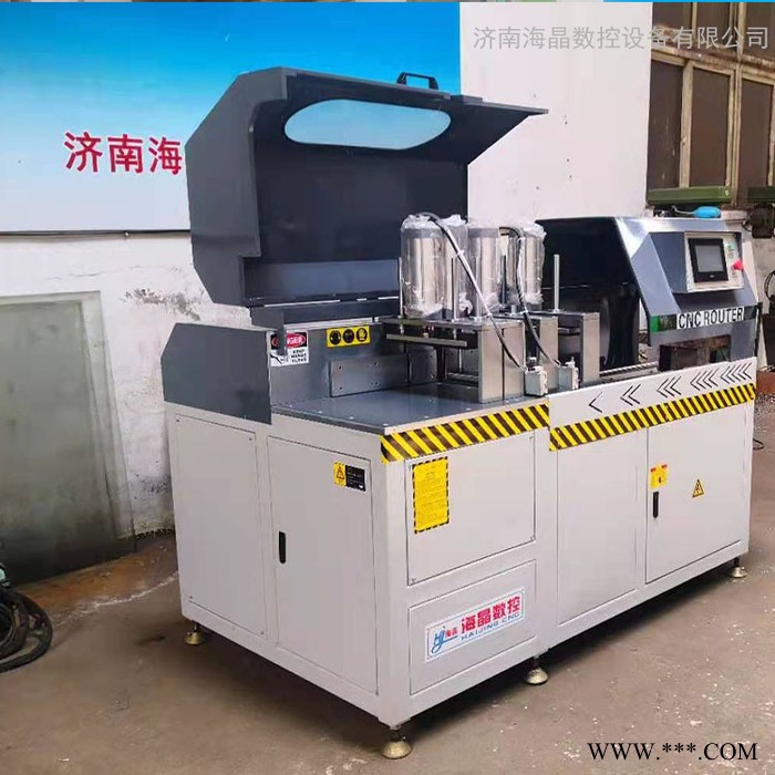 海晶数控切铝锯铝模板切割机铝型材数控切割锯全自动角码机铝型材仿形铣床非标定制图2