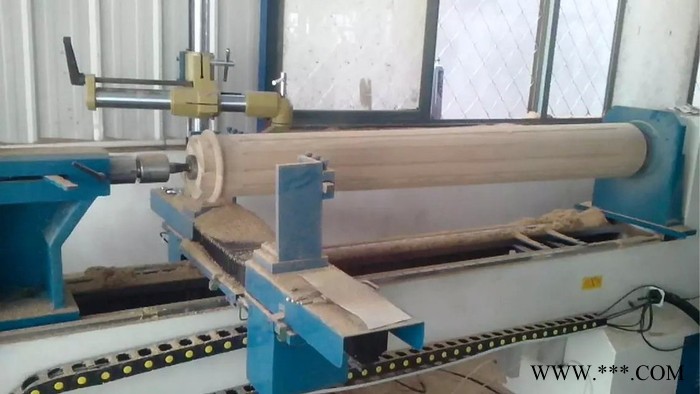 【虎森数控】CNC415K车铣雕（圆雕）自动数控木工车床 数控车床 数控木工车床图2