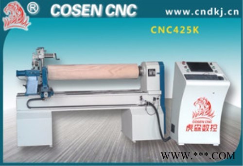 【虎森数控】CNC415K车铣雕（圆雕）自动数控木工车床 数控车床 数控木工车床图3