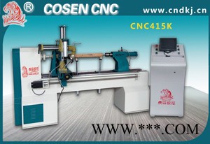 【虎森数控】CNC415K车铣雕（圆雕）自动数控木工车床 数控车床 数控木工车床图6