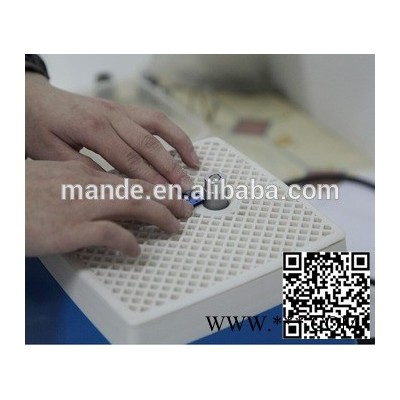曼德MD902-AU金刚石工具车床磨头布轮抛光轮澳标插头220V带挡板蓝色电动磨台砂纸架自动上水研磨玻璃磨边机