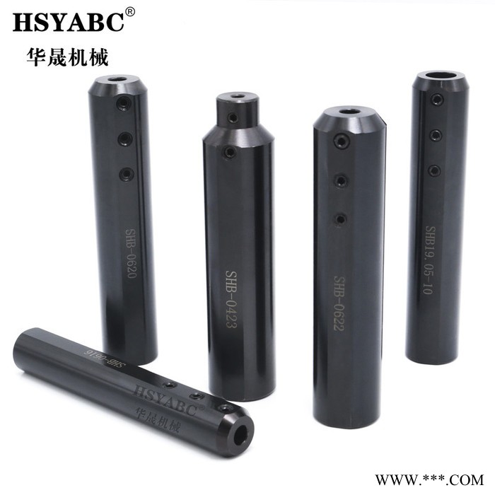 HSYABC SHB20(内孔2-12)刀套 侧固车床内孔刀套  小径数控刀杆专用刀套 SHB20(内孔2-12)减轻套图2