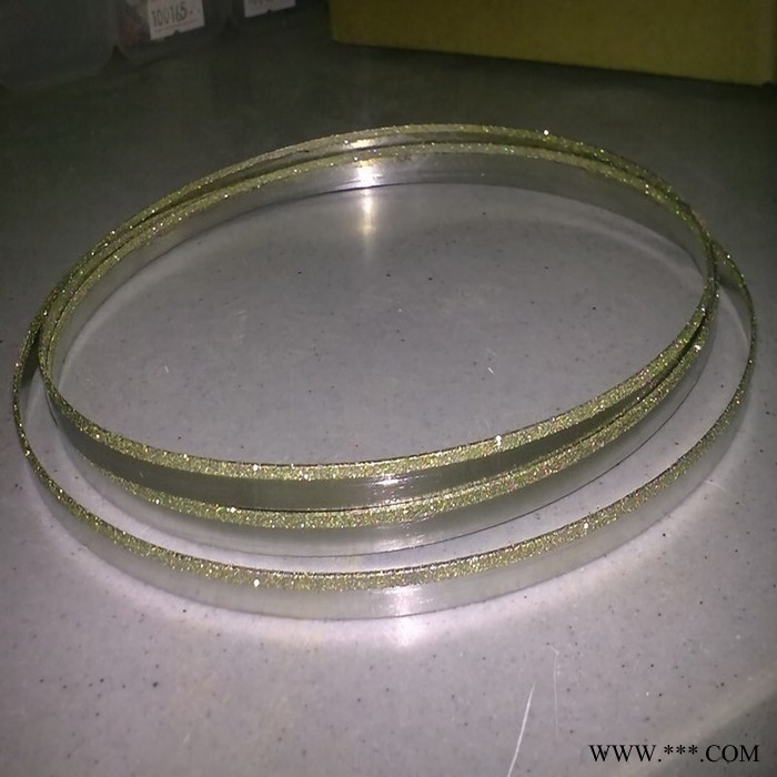 曼德MD10512金刚石工具木工锯带数控车床 不锈钢无缝环形带锯金刚石带锯条切割玻璃水晶石材锯条图5