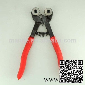 乐铭鑫MDQ05玻璃 DIY工具剪线钳分离开界钳瓷砖马赛克工具木工车床双轮钳硬质合金轮瓷砖五金加工工具图2