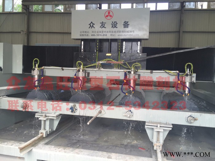 河北曲阳众友鑫旺三维立体多功能全自动数控机床重型石材圆雕机图7