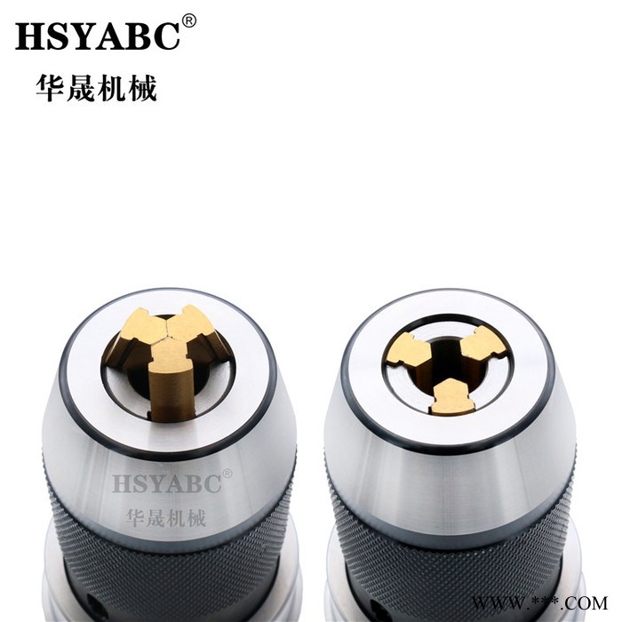 HSYABC   BT40-APU16-110镀钛加硬款 一体式钻夹头数控车床BT40一体钻夹头CNC加工中心自紧钻夹头图3