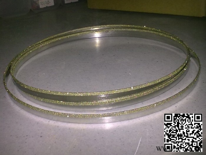 曼德MD5918金刚石工具多功能木工车床刀片定做双金属带锯条u钻金刚无接缝环形带合金锯片硬质切割