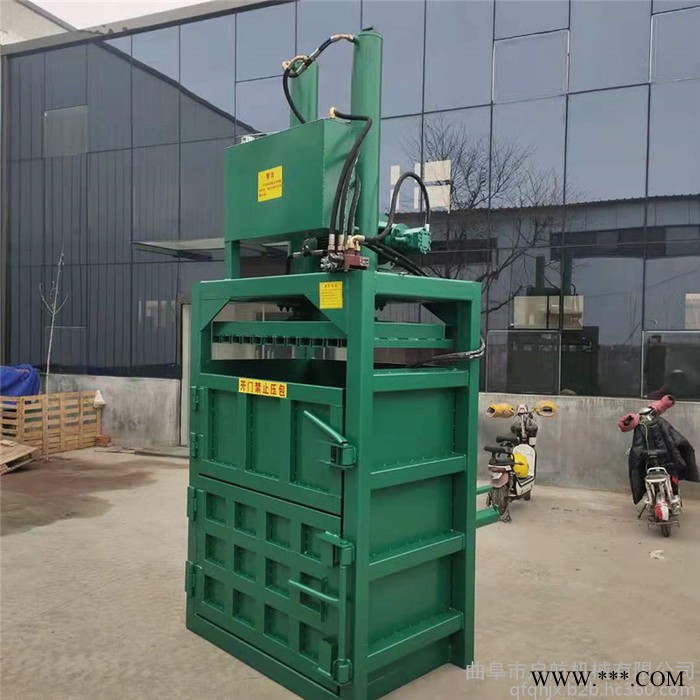 车床下脚料压缩打块机 启航化肥袋打块机 油桶挤扁机图片图7