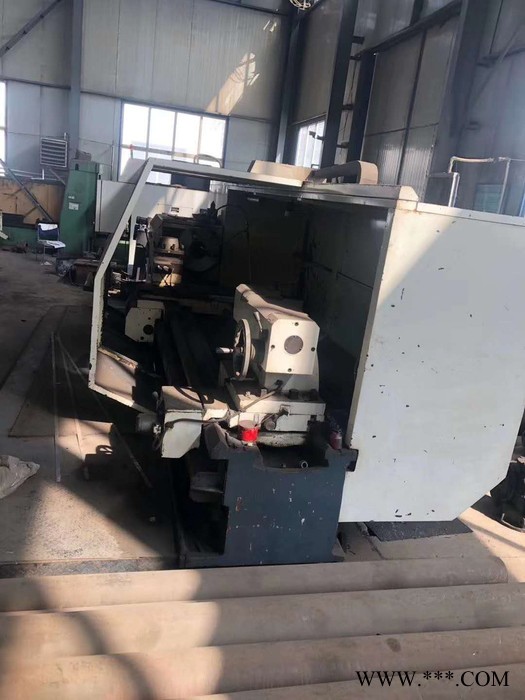 处理二手安阳CKJ61100x3米数控卧式车床二手数控卧式车 二手CKJ61100x3数控车图2
