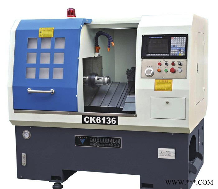 斜床身数控车床 CK6136排刀数控车床图2