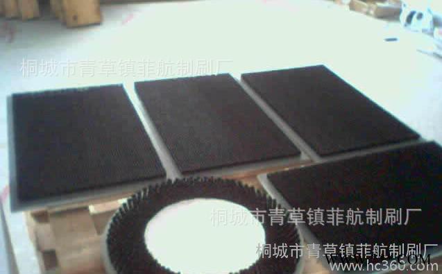 专业钢材预处理板刷，抛光机用圆盘刷，数控机床冲床毛刷图2