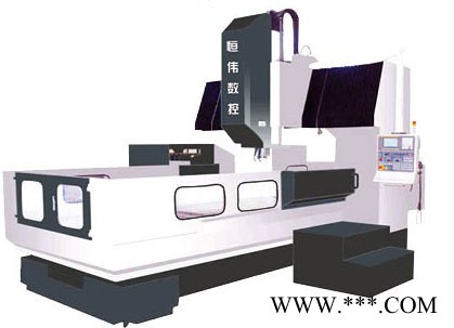 供应恒伟精密龙门镗铣床图6