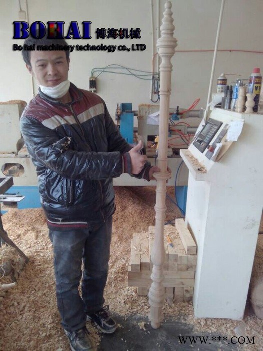 2017博海木工数控车床上海展会推荐产品数控木工车床图3