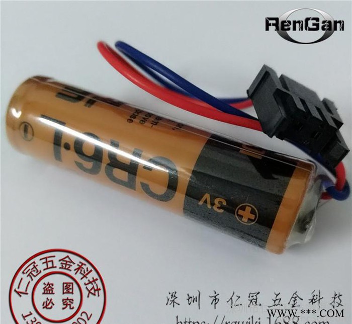 富士 FUJI CR6.L AA 14500 3V PLC 工控锂电池 数控机床储存数据