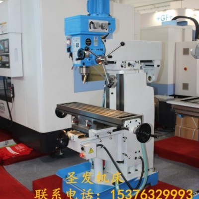 多功能钻铣床ZX7550CW滕州圣发钻铣床ZX7550CW