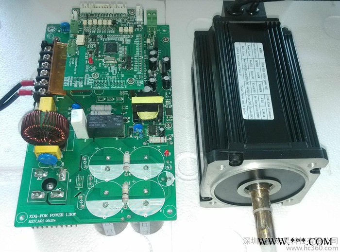 供应精机马达92mm 1.1KW/6000rpm 数控机床电机 直流无刷电动机图2