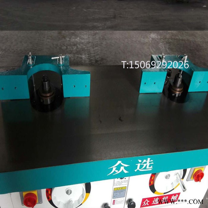 山东立式双轴木工铣床 广州立式双轴镂铣机 木工设备双轴铣**图4