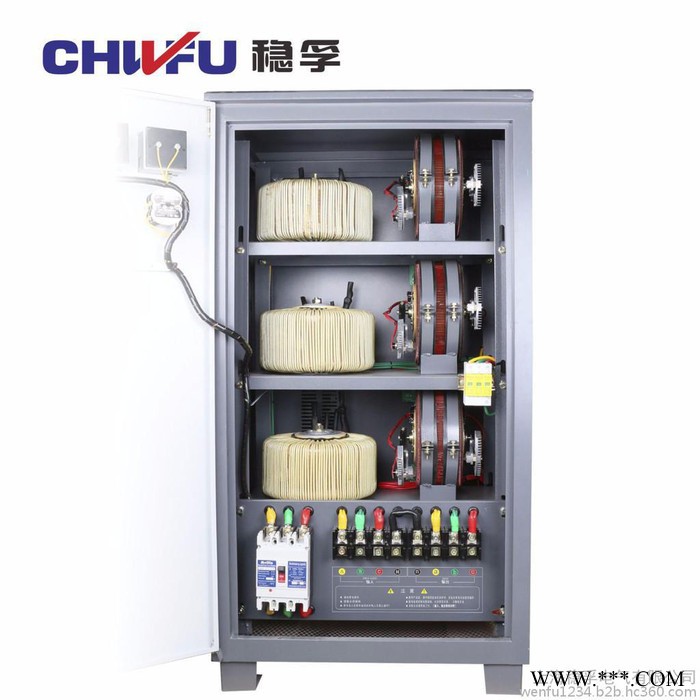 稳孚TNS-90KVA三相稳压器90KW全自动大功率三相稳压器380v数控机床雕刻机稳压器图3