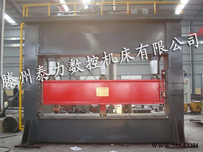 滕州泰力数控机床供应江苏南京315T龙门油压机| 液压机|压力机|折弯机|拉伸机|压花机|** 品质保障图3